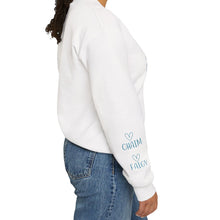 Load image into Gallery viewer, Personalized Mom Crewneck Sweatshirt with Kids Names
