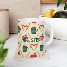 Load image into Gallery viewer, Teacher Design Ceramic Mug with Name
