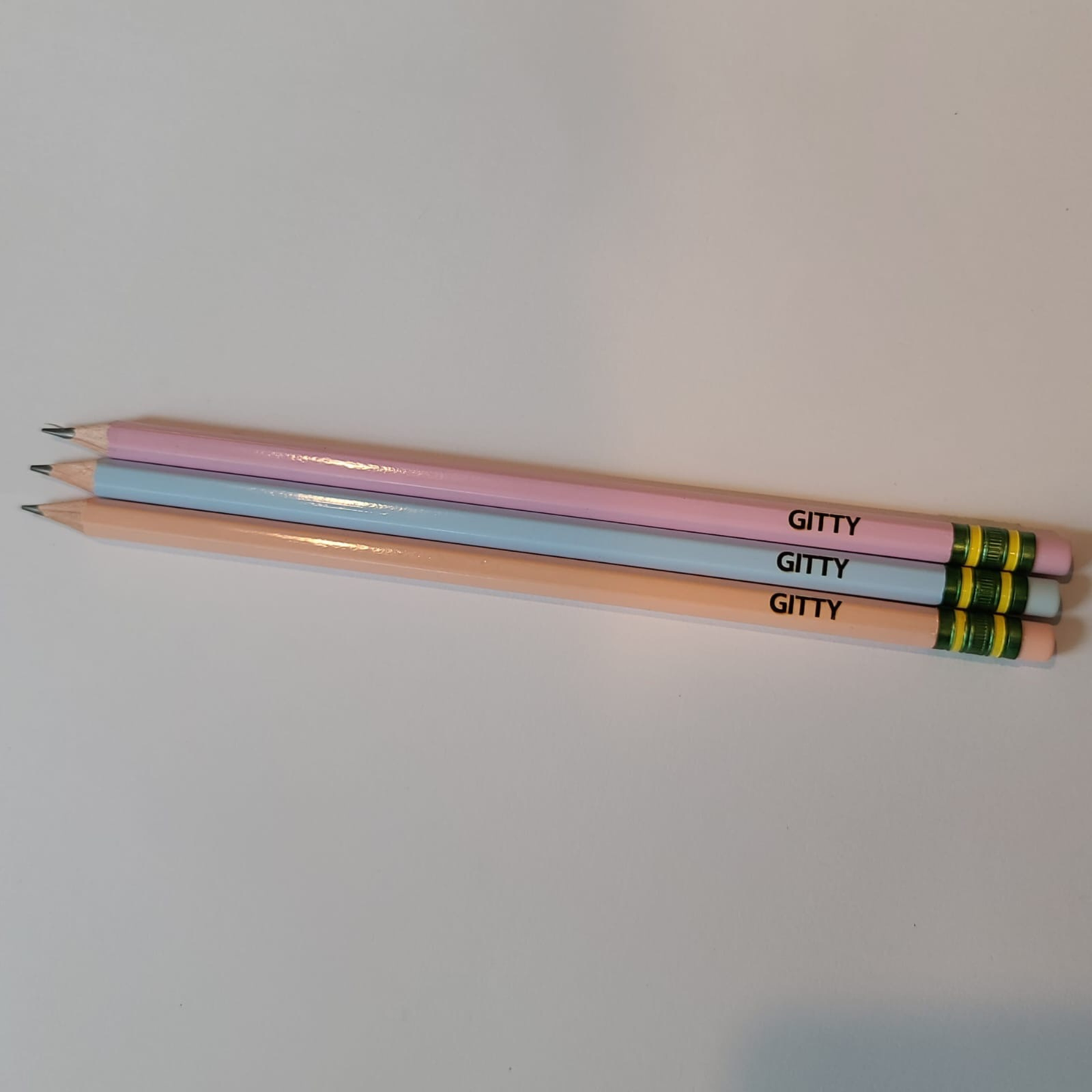 Name Engraved Pastel Pencils