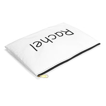 Load image into Gallery viewer, Personalized “Little Reminders” Zipper Pouch, Custom Name Self Care Bag, Positive Affirmation Cosmetic Bag, Therapist Gift
