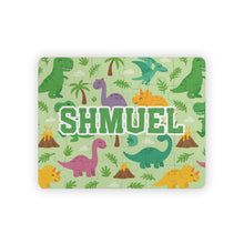 Load image into Gallery viewer, Personalized Dinosaur Kids Puzzle
