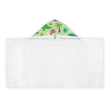 Load image into Gallery viewer, Personalized Dinosaur Hooded Towel
