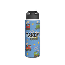 Load image into Gallery viewer, Personalized Trains Kids Stainless Steel Drink Bottle
