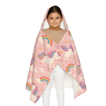Load image into Gallery viewer, Personalized Unicorn Hooded Towel
