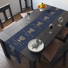 Load image into Gallery viewer, Chanuka Table Runner (Cotton, Poly)

