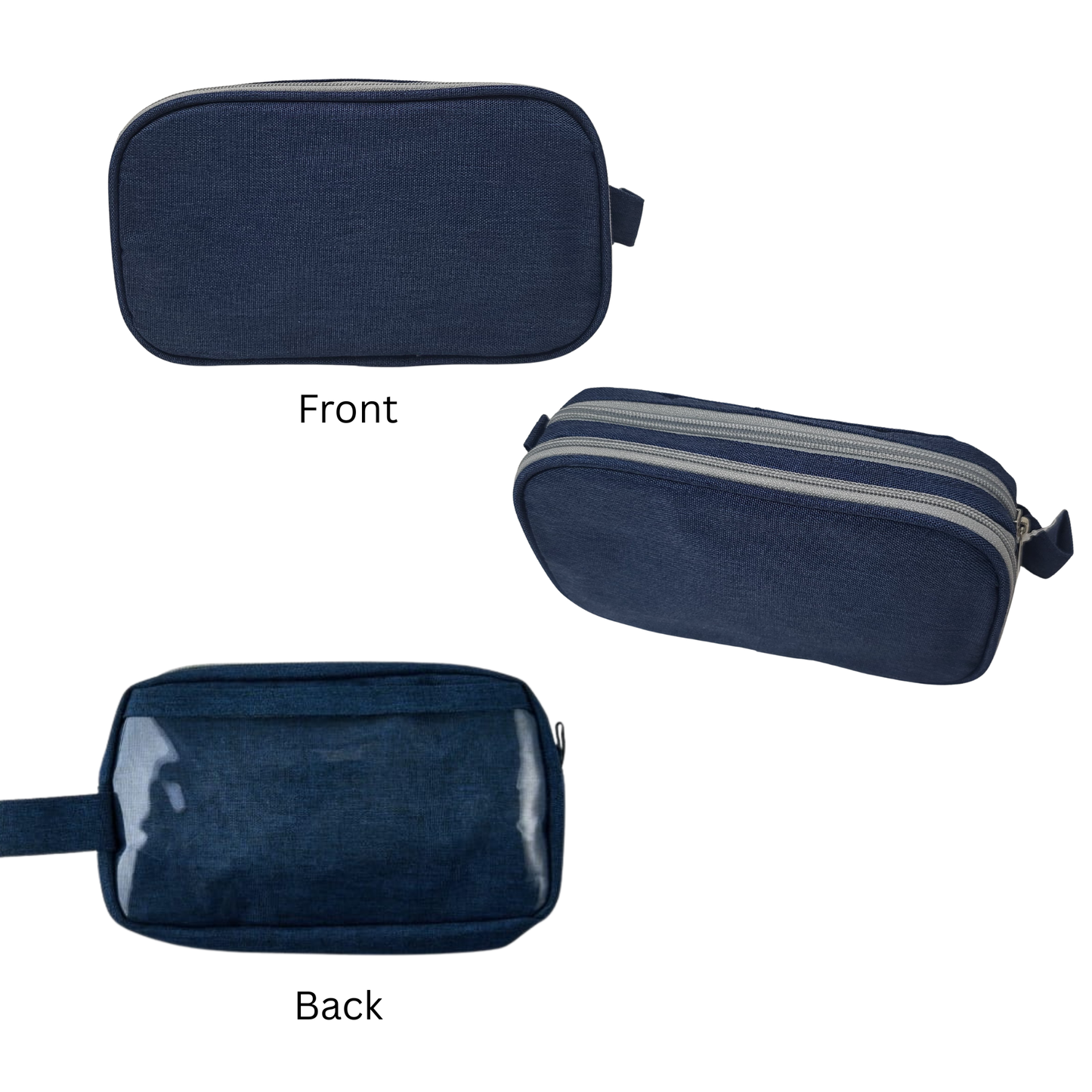 Blue / Denim Pencil Case Set