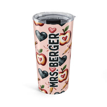Load image into Gallery viewer, Personalized Teacher Tumbler with Name
