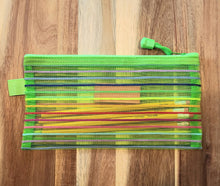 Load image into Gallery viewer, Striped Colored Pencil Case Set
