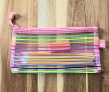 Load image into Gallery viewer, Striped Colored Pencil Case Set
