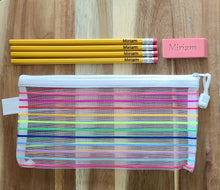 Load image into Gallery viewer, Striped Colored Pencil Case Set
