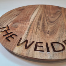 Load image into Gallery viewer, Round Wood Board
