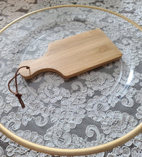 Load image into Gallery viewer, Wood Cutting Board Place Setting
