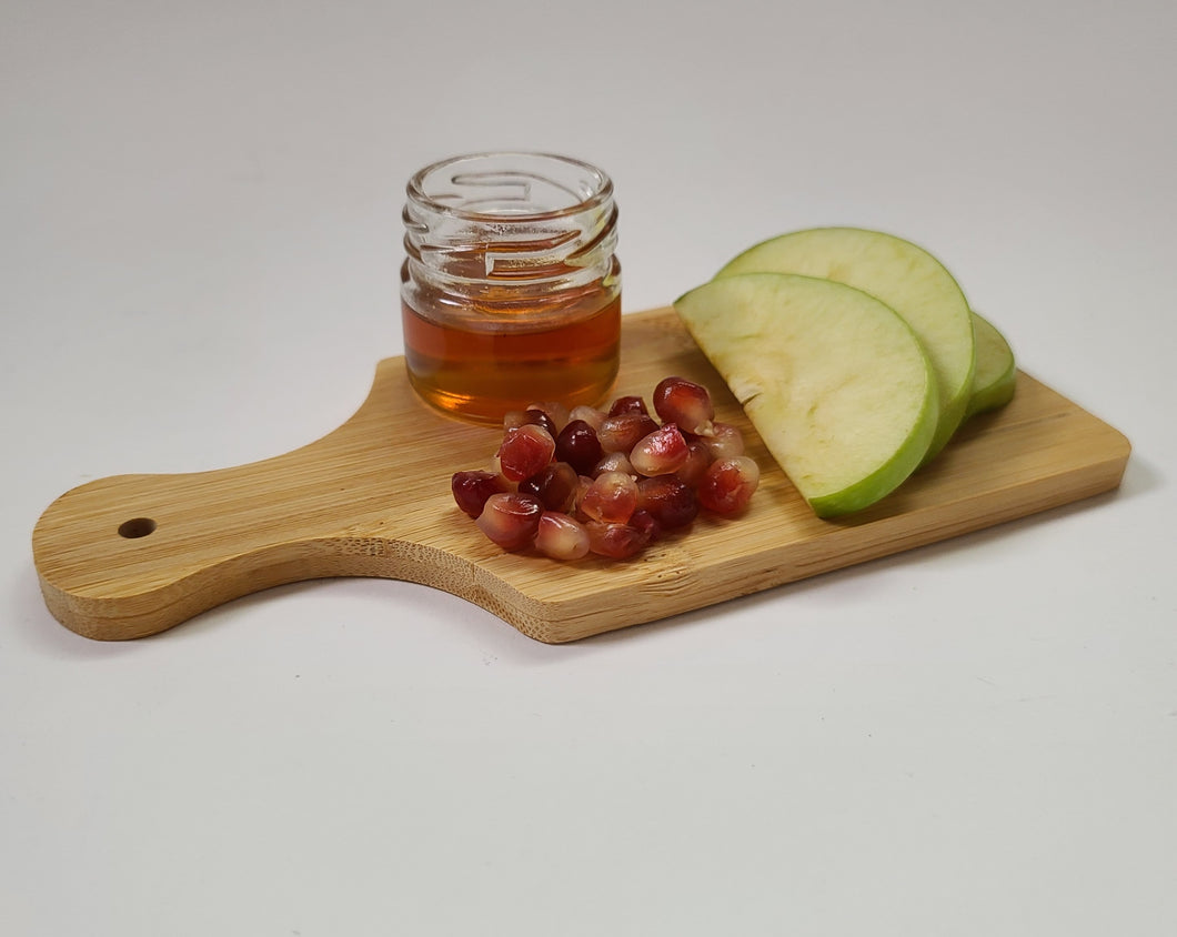 Wood Cutting Board Place Setting