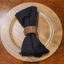 Load image into Gallery viewer, Wood Bark Napkin Ring
