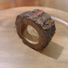 Load image into Gallery viewer, Wood Bark Napkin Ring
