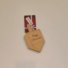 Load image into Gallery viewer, Dreidel Gift Card Holder
