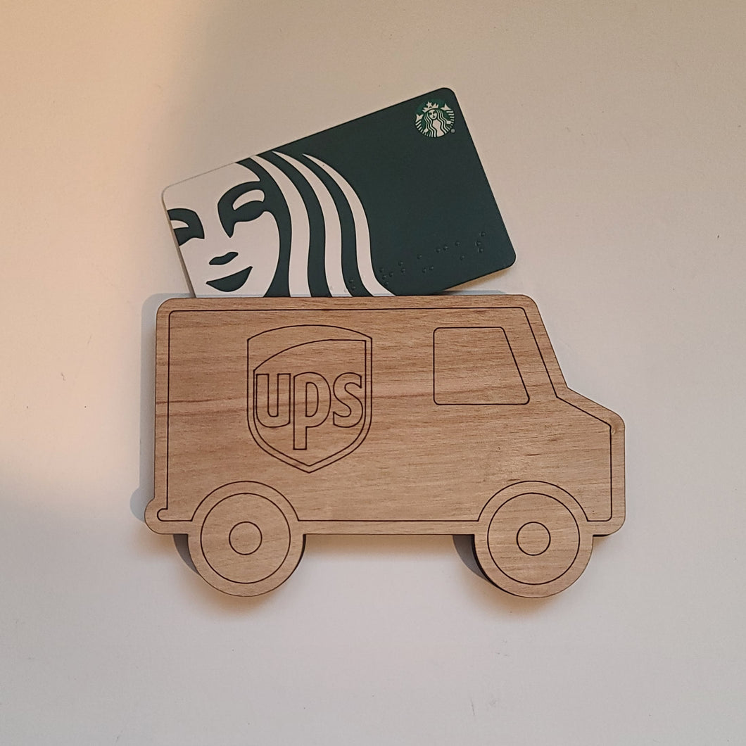 UPS Gift Card Holder