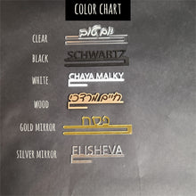 Load image into Gallery viewer, Glasses Name Charm- English
