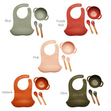 Load image into Gallery viewer, 4 Piece Personalized Baby Meal Set
