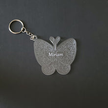 Load image into Gallery viewer, Acrylic Butterfly Shape Keychain
